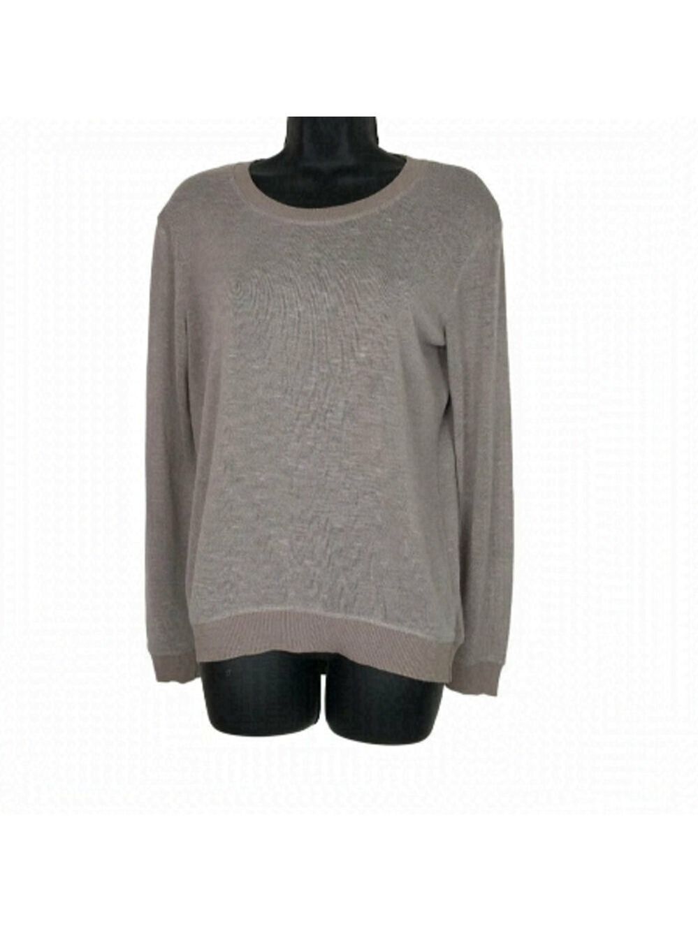 Wilfred Tan Crew Neck Sweater Size XS